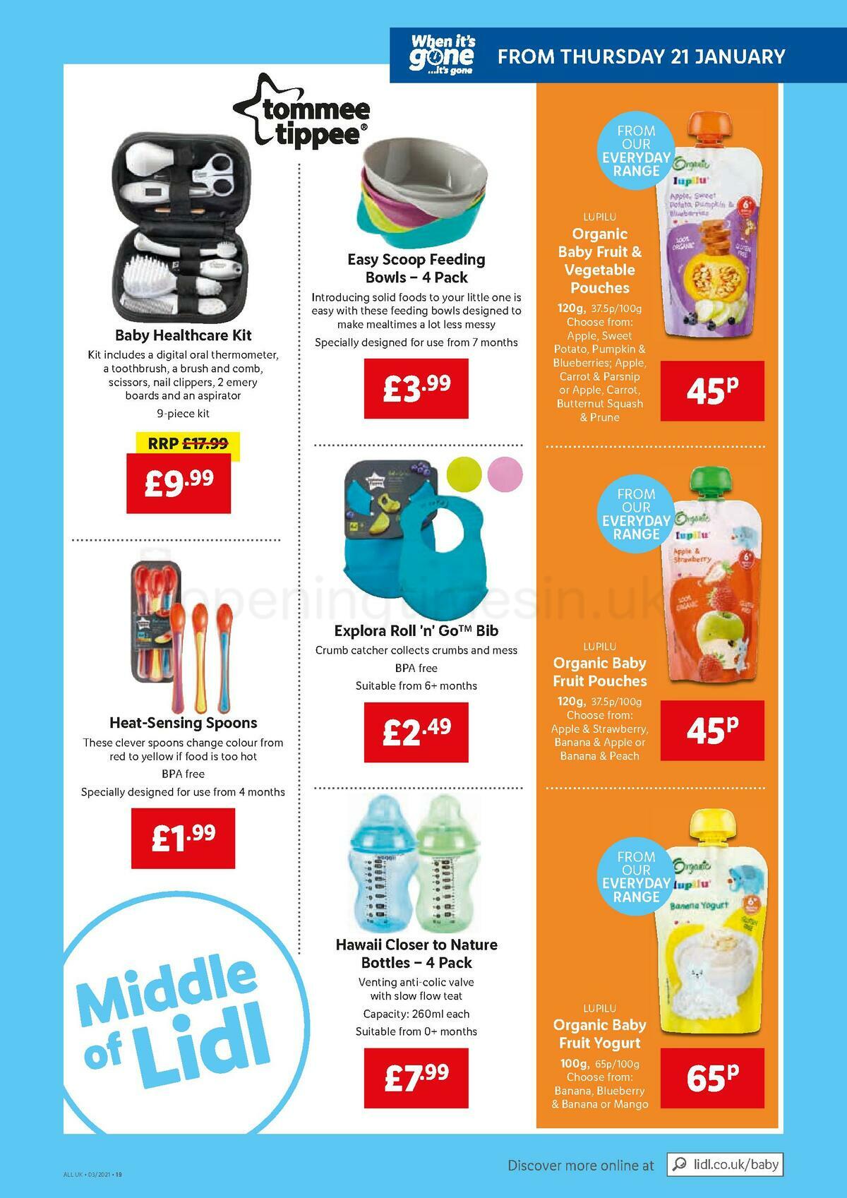 LIDL Offers from 21 January