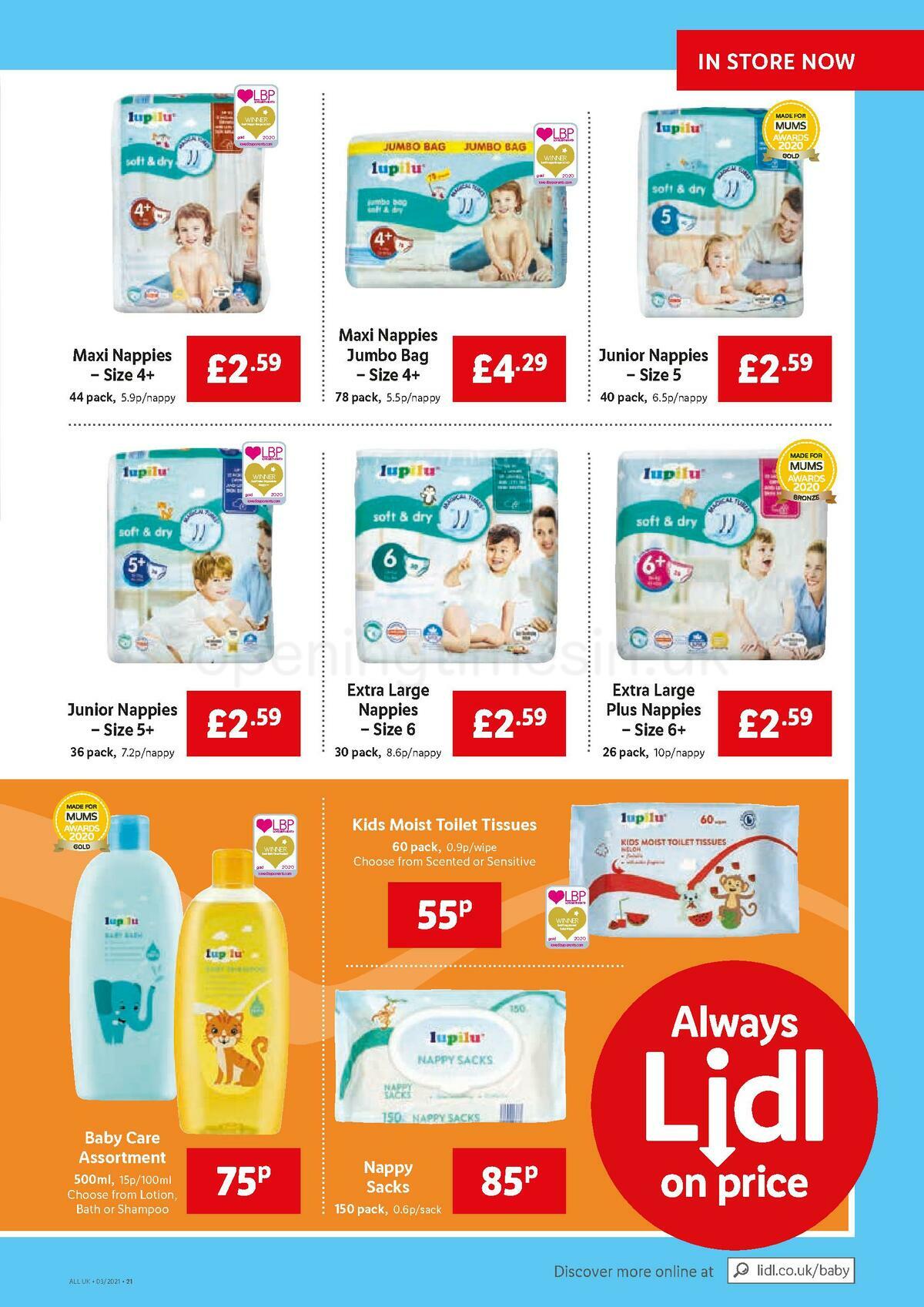 LIDL Offers from 21 January