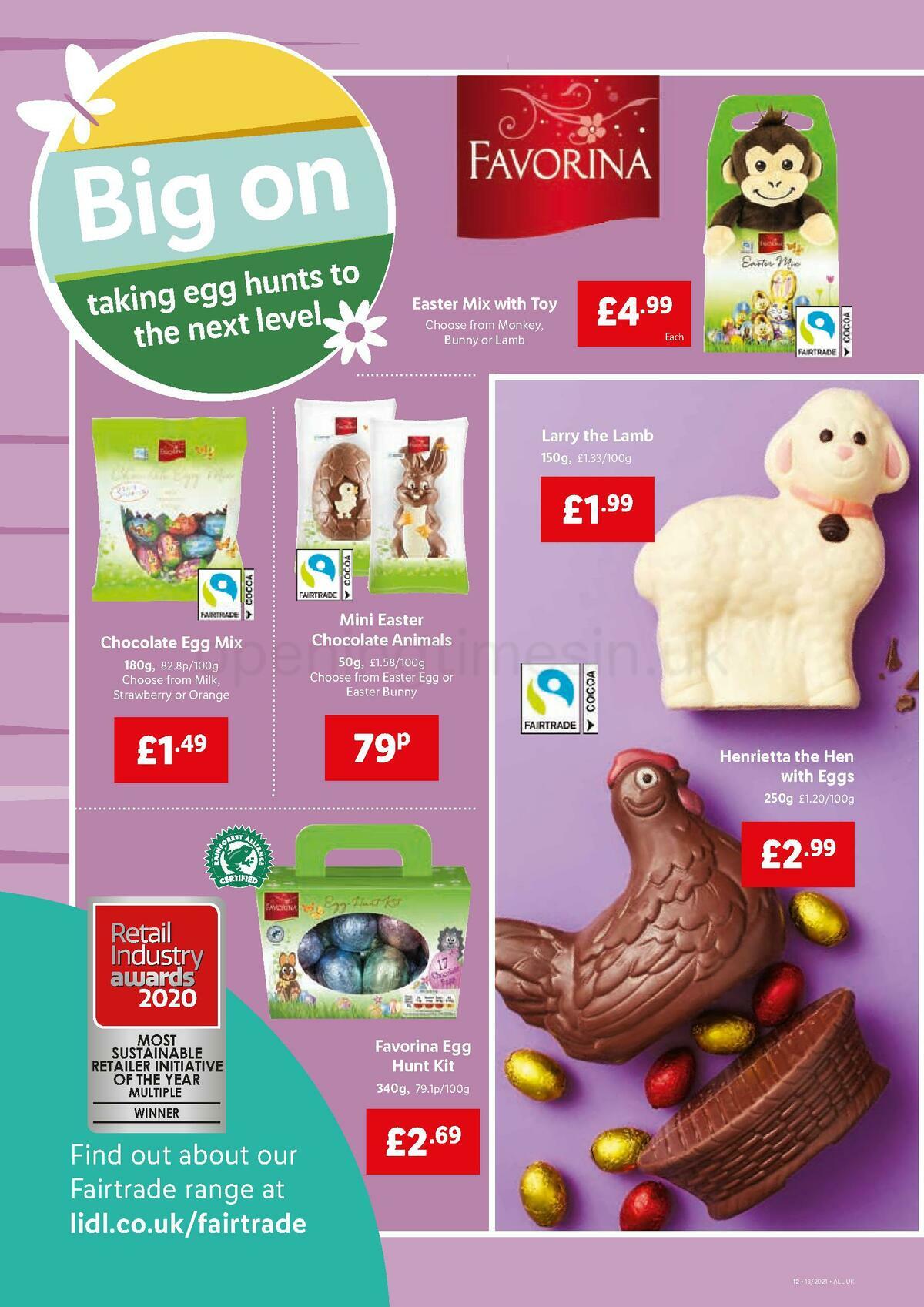 LIDL Offers from 1 April