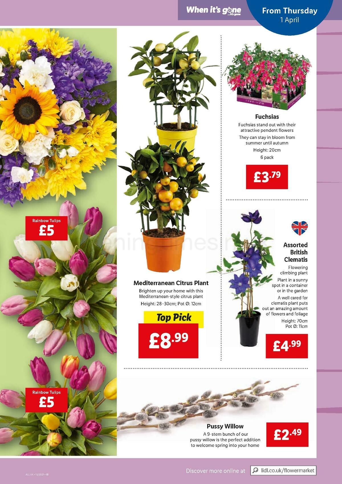 LIDL Offers from 1 April