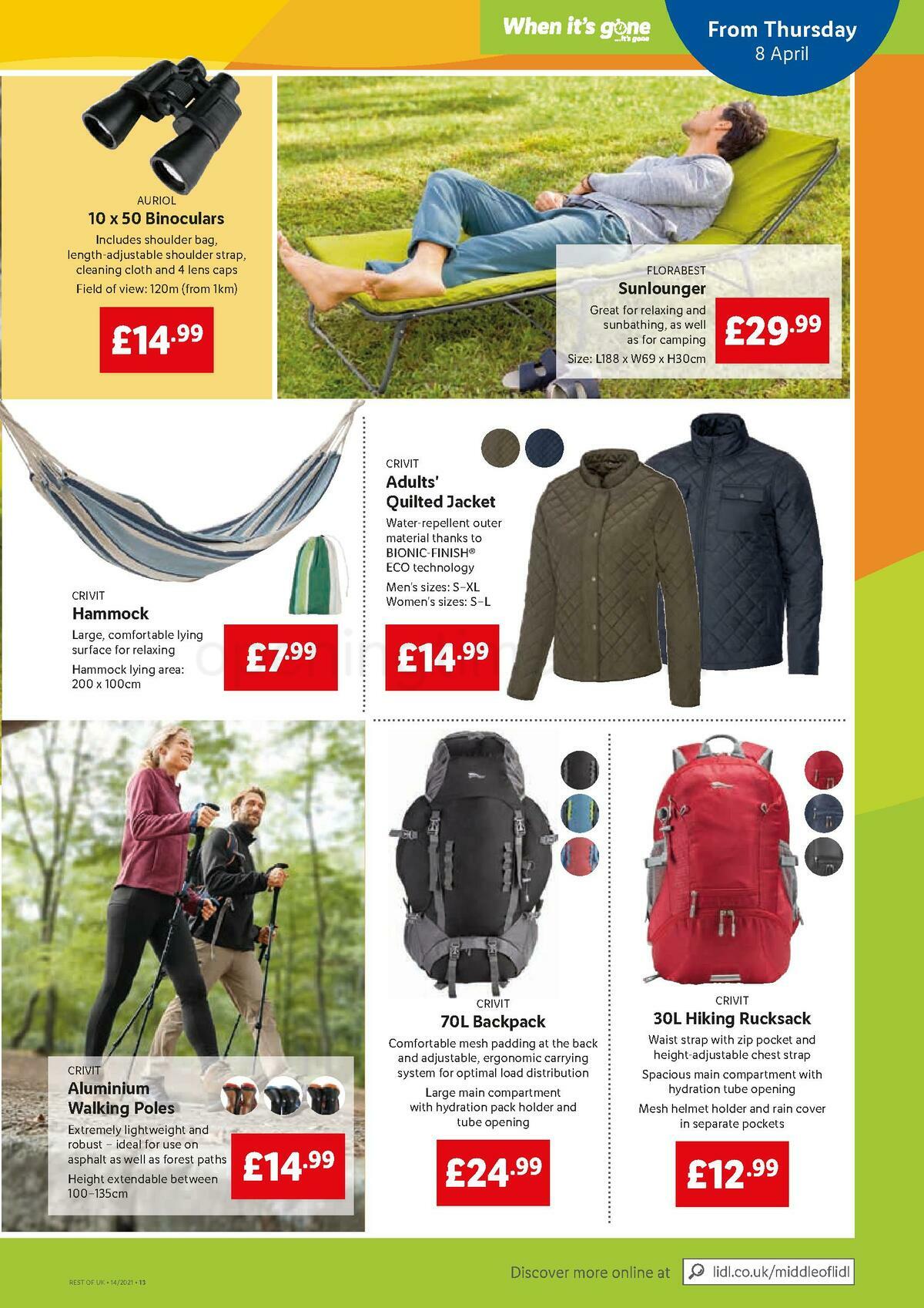 LIDL Offers from 8 April