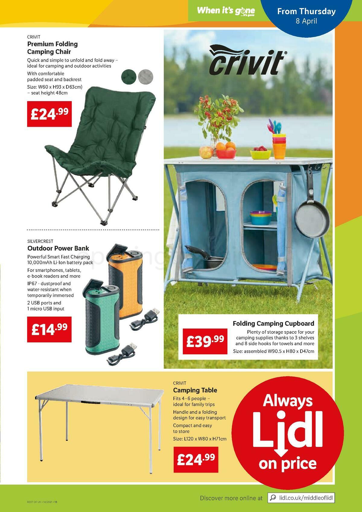 LIDL Offers from 8 April