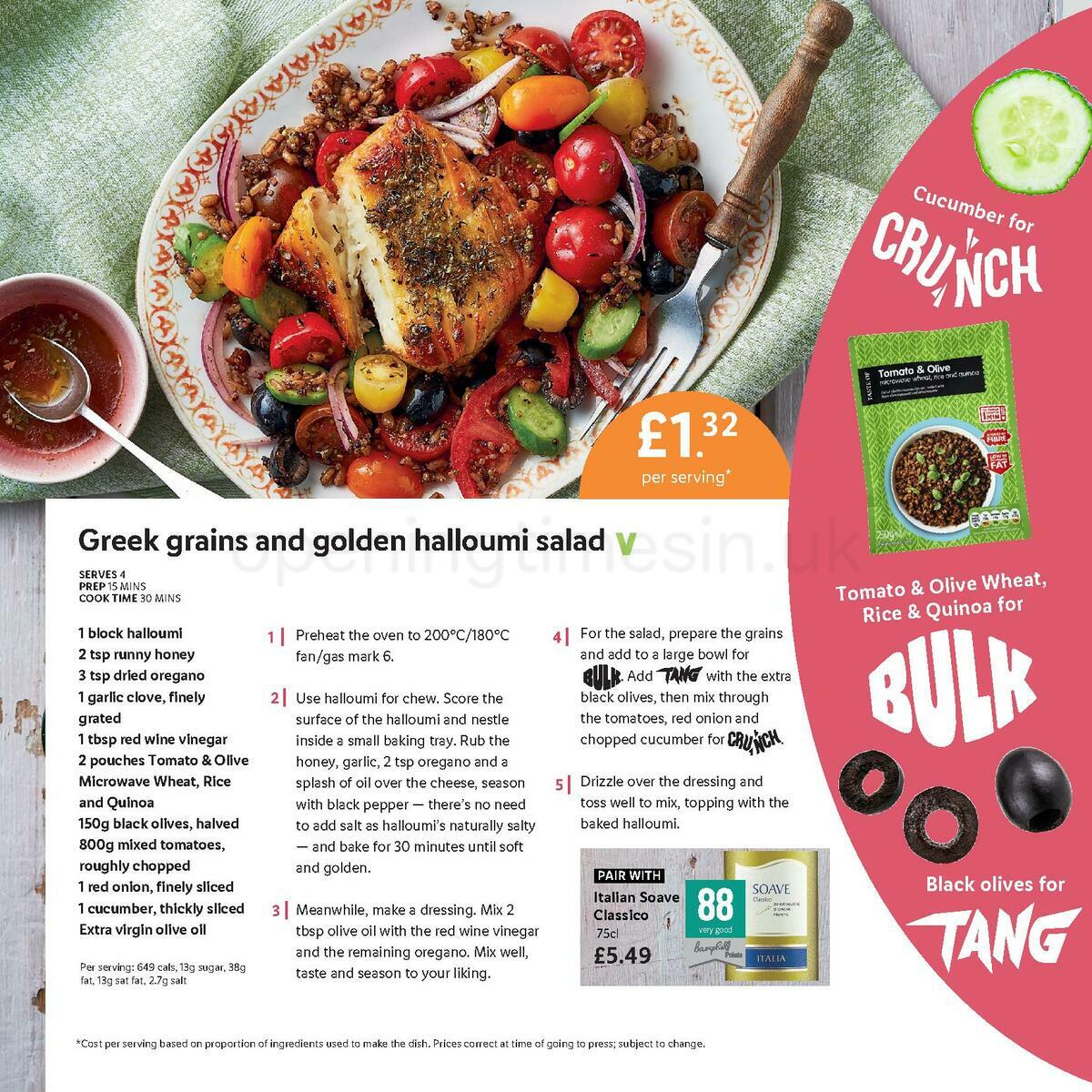 LIDL Magazine England & Wales Offers from 10 May