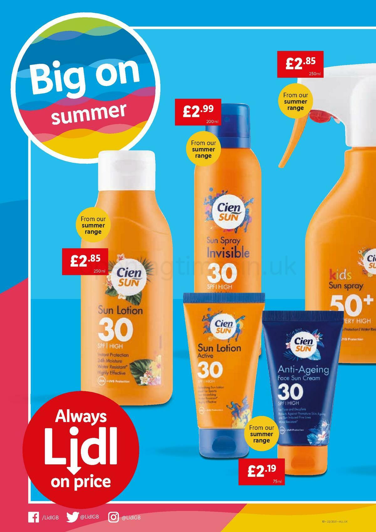 LIDL Offers from 3 June