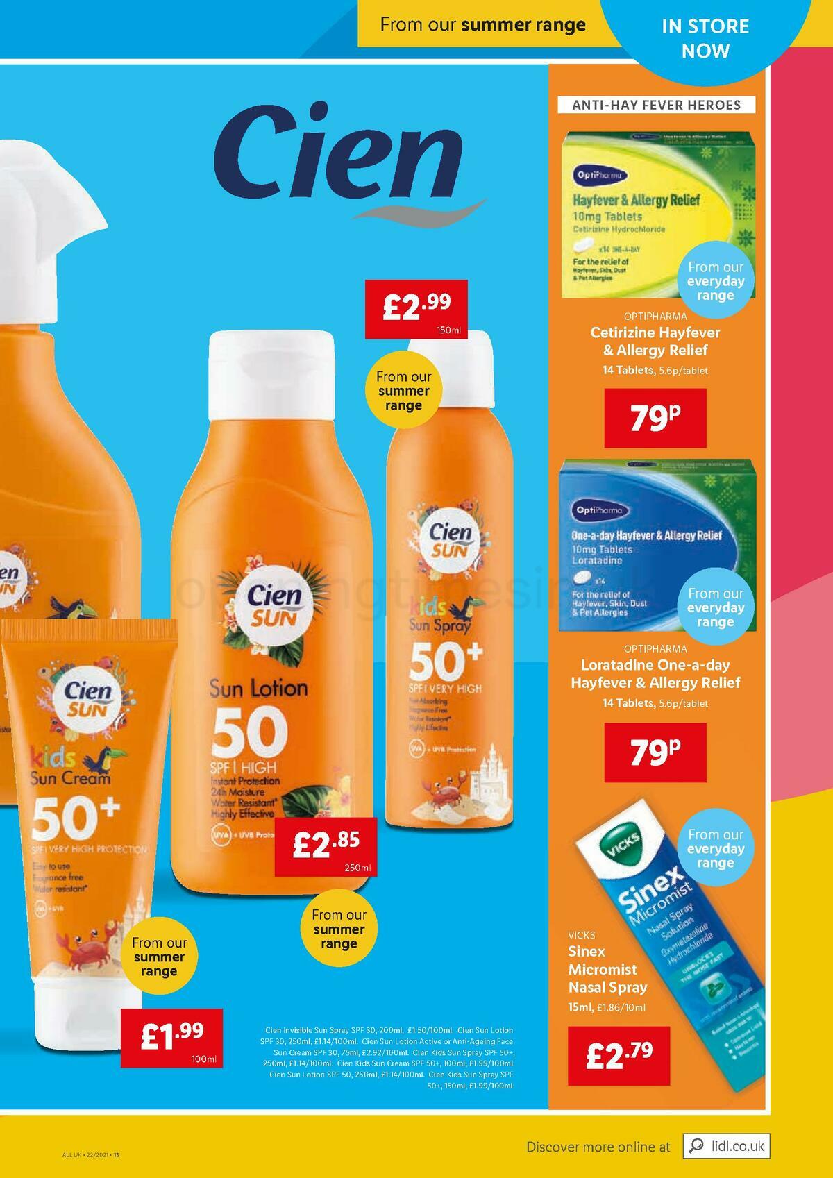 LIDL Offers from 3 June