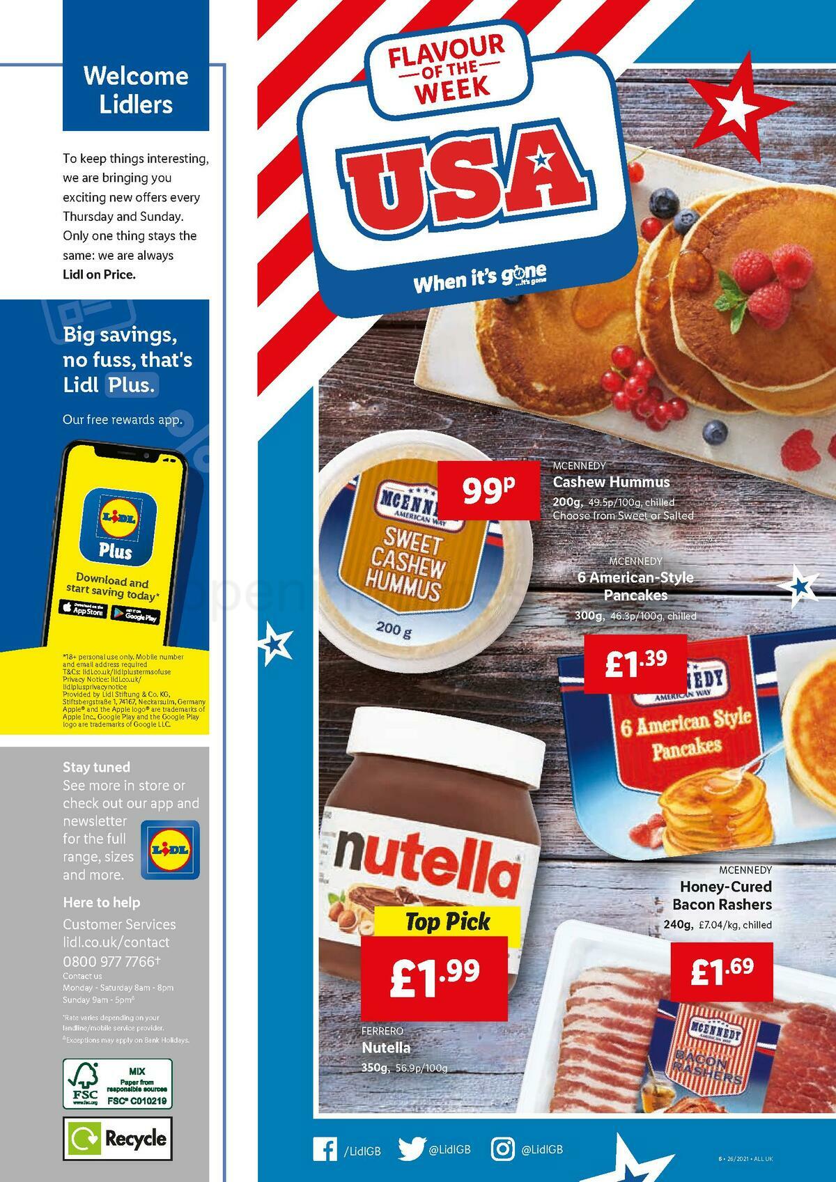 LIDL Offers from 1 July