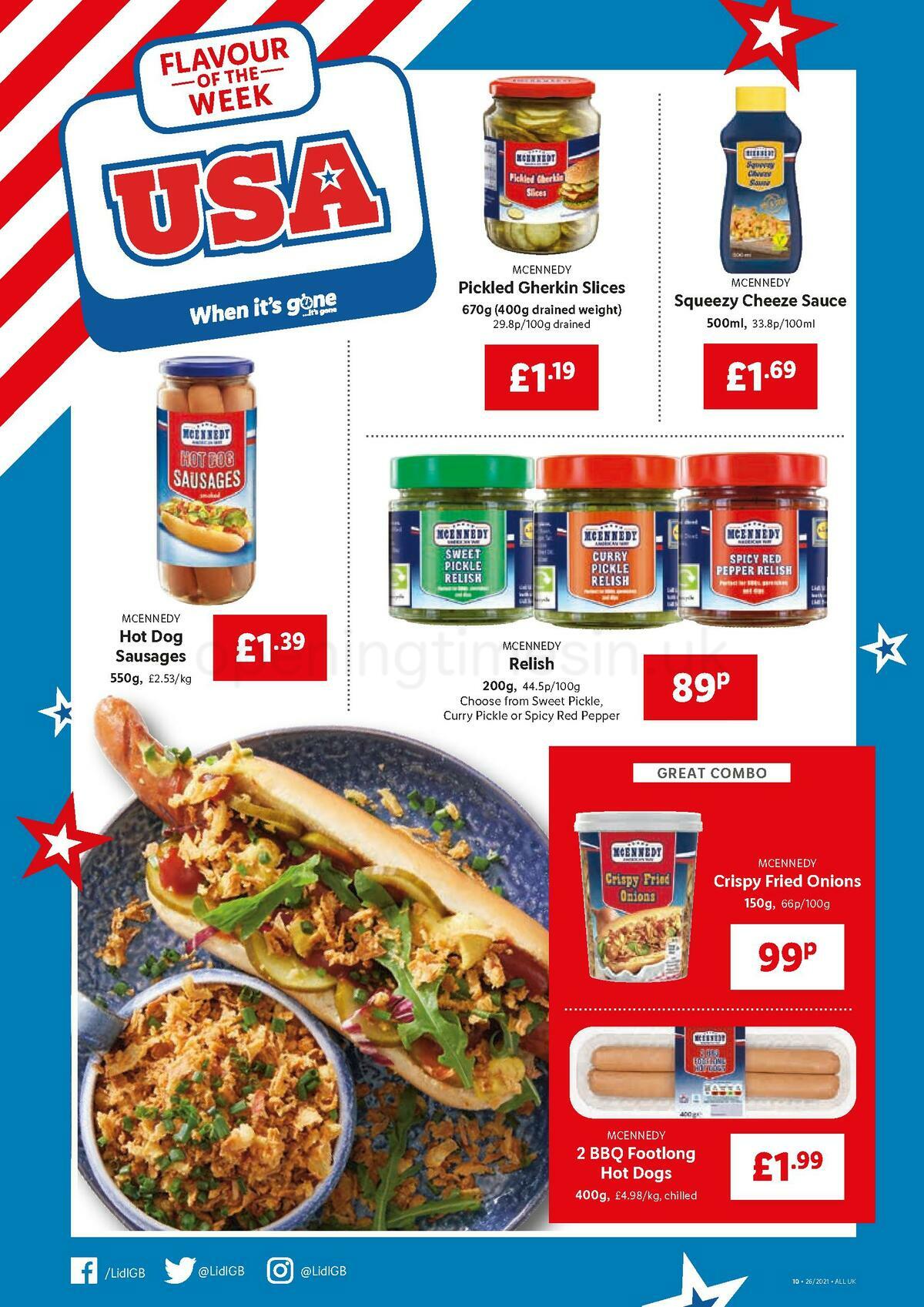 LIDL Offers from 1 July