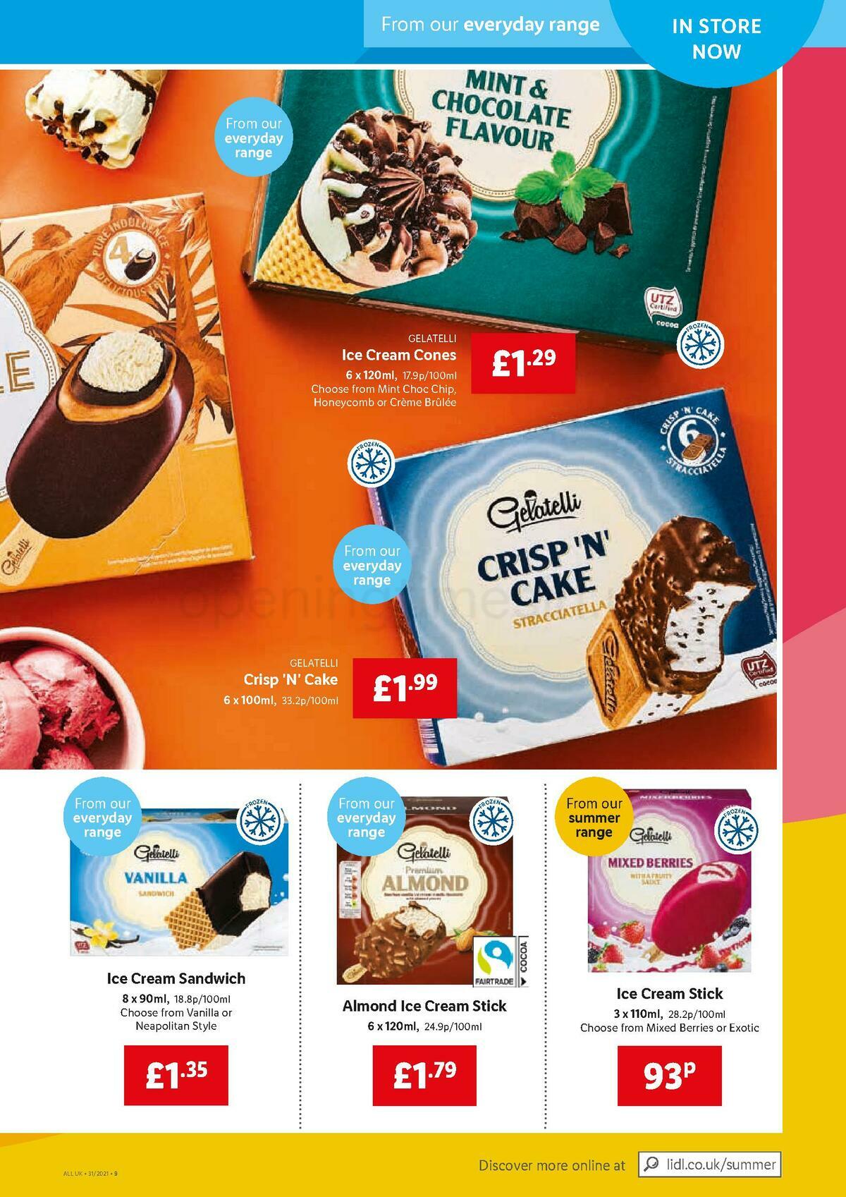 LIDL Offers from 5 August