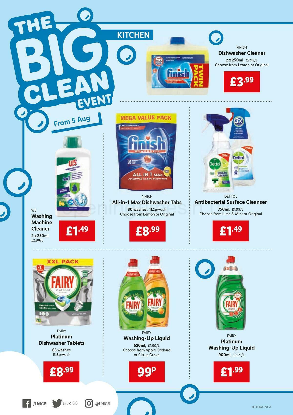 LIDL Offers from 5 August