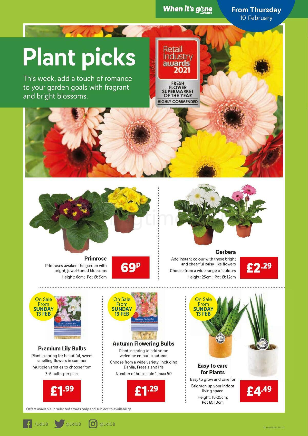 LIDL Offers from 10 February