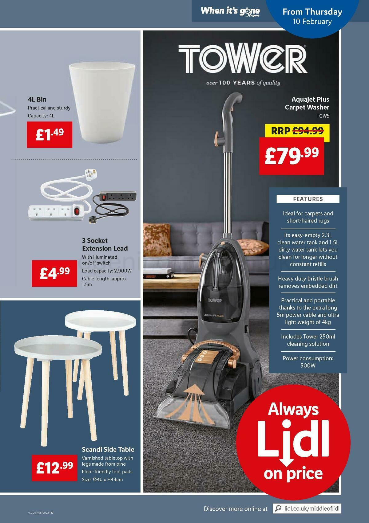 LIDL Offers from 10 February