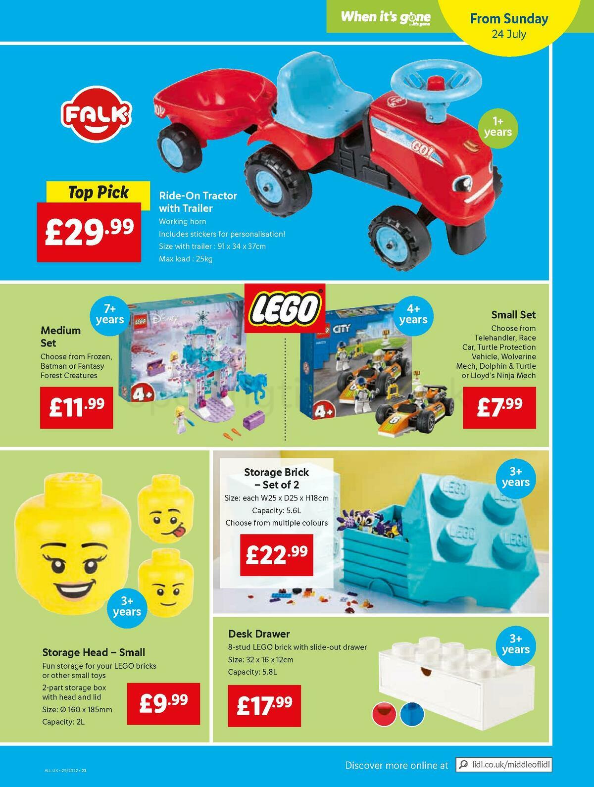 LIDL Offers from 21 July