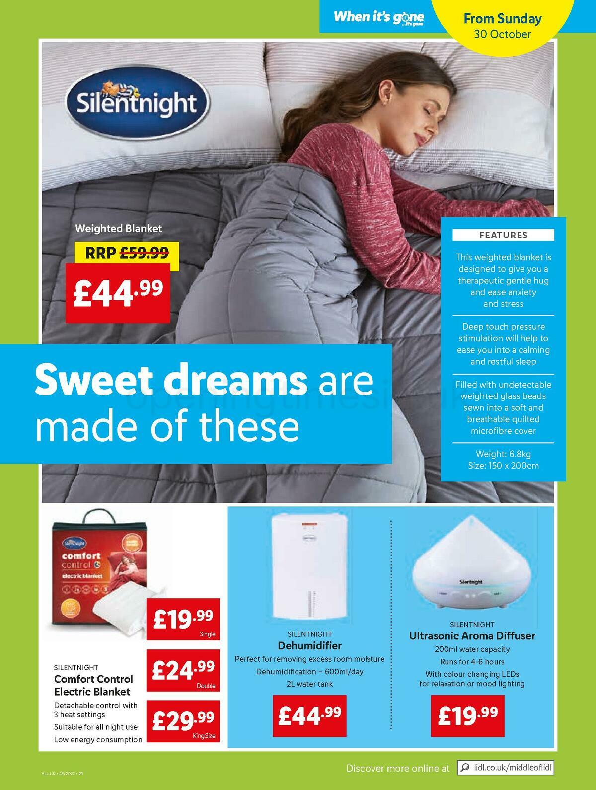 LIDL Offers from 27 October