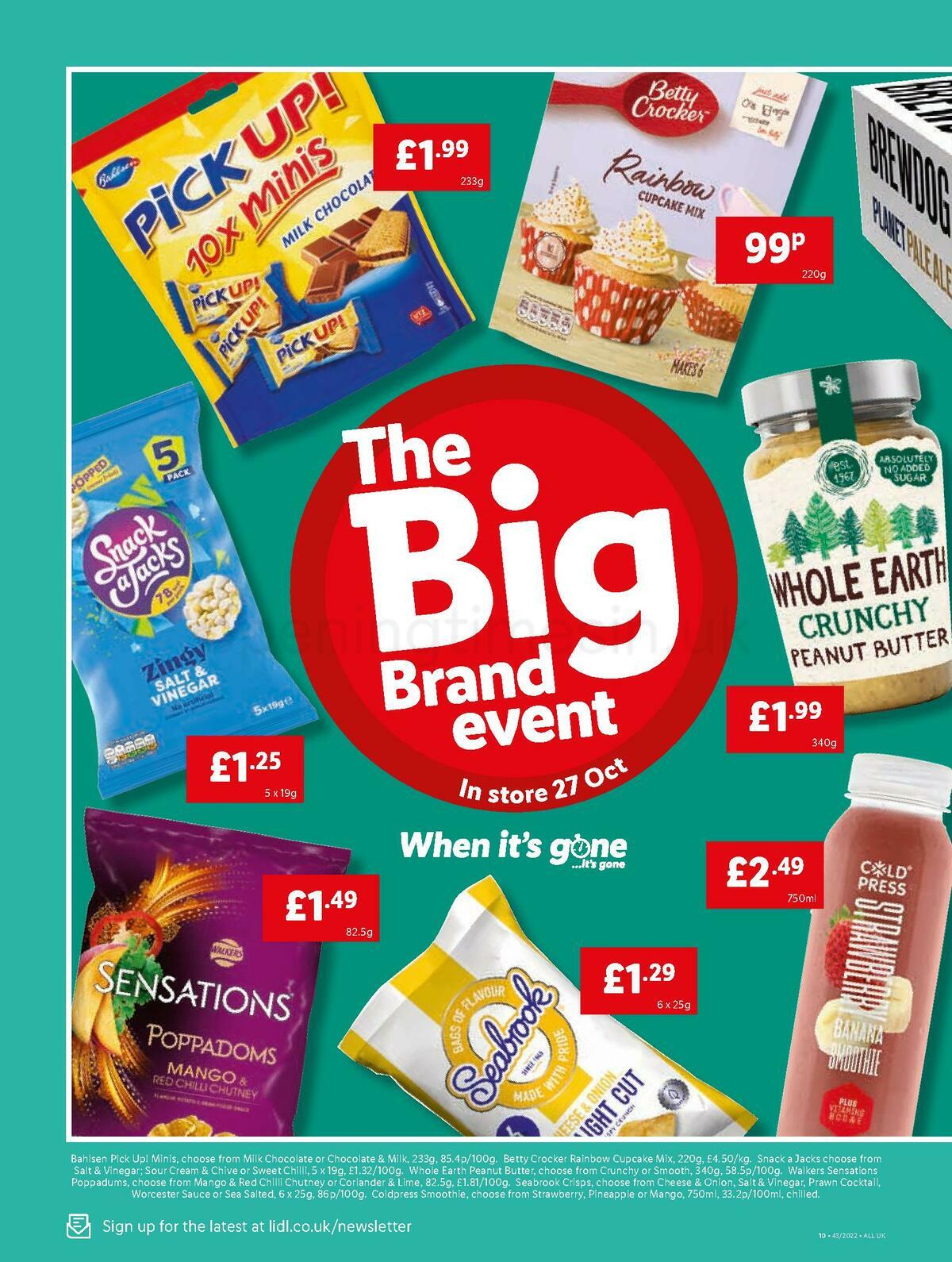 LIDL Offers from 27 October