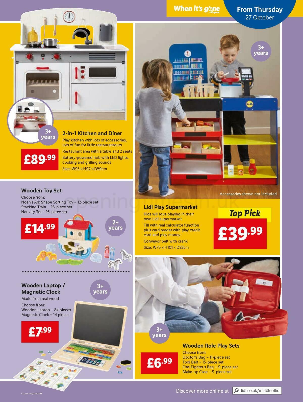 LIDL Offers from 27 October