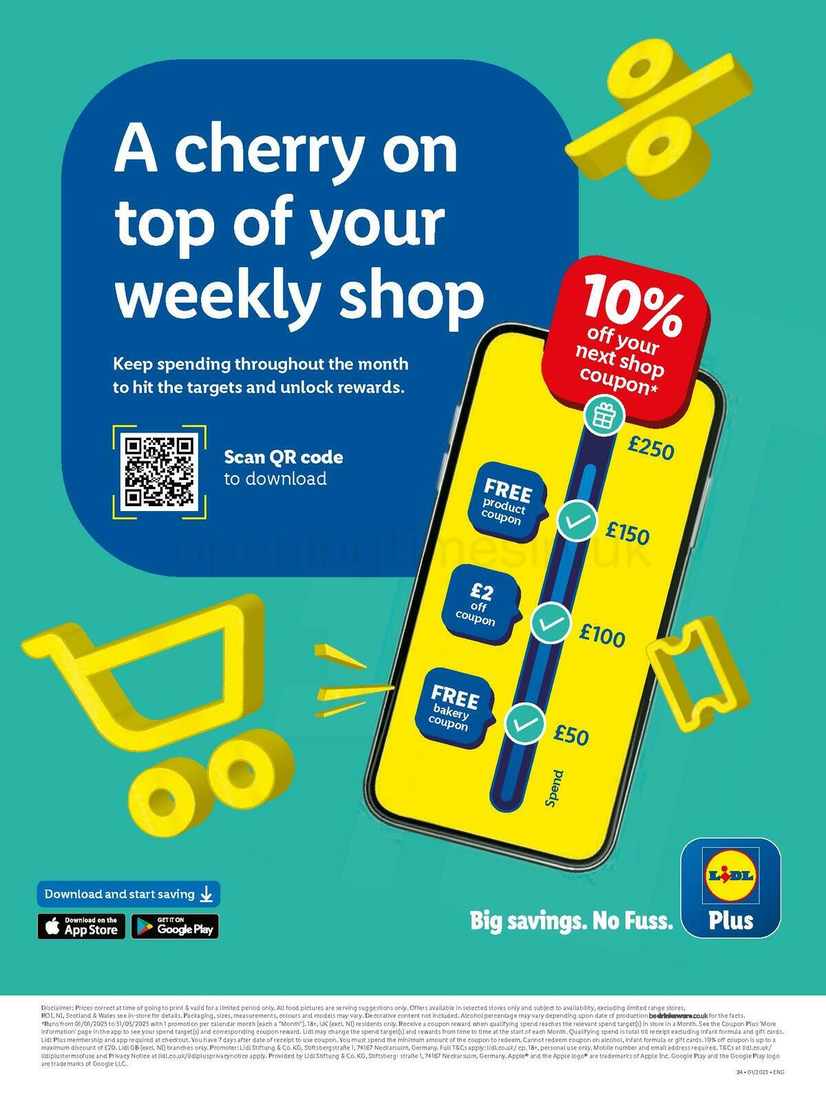 LIDL Offers from 5 January