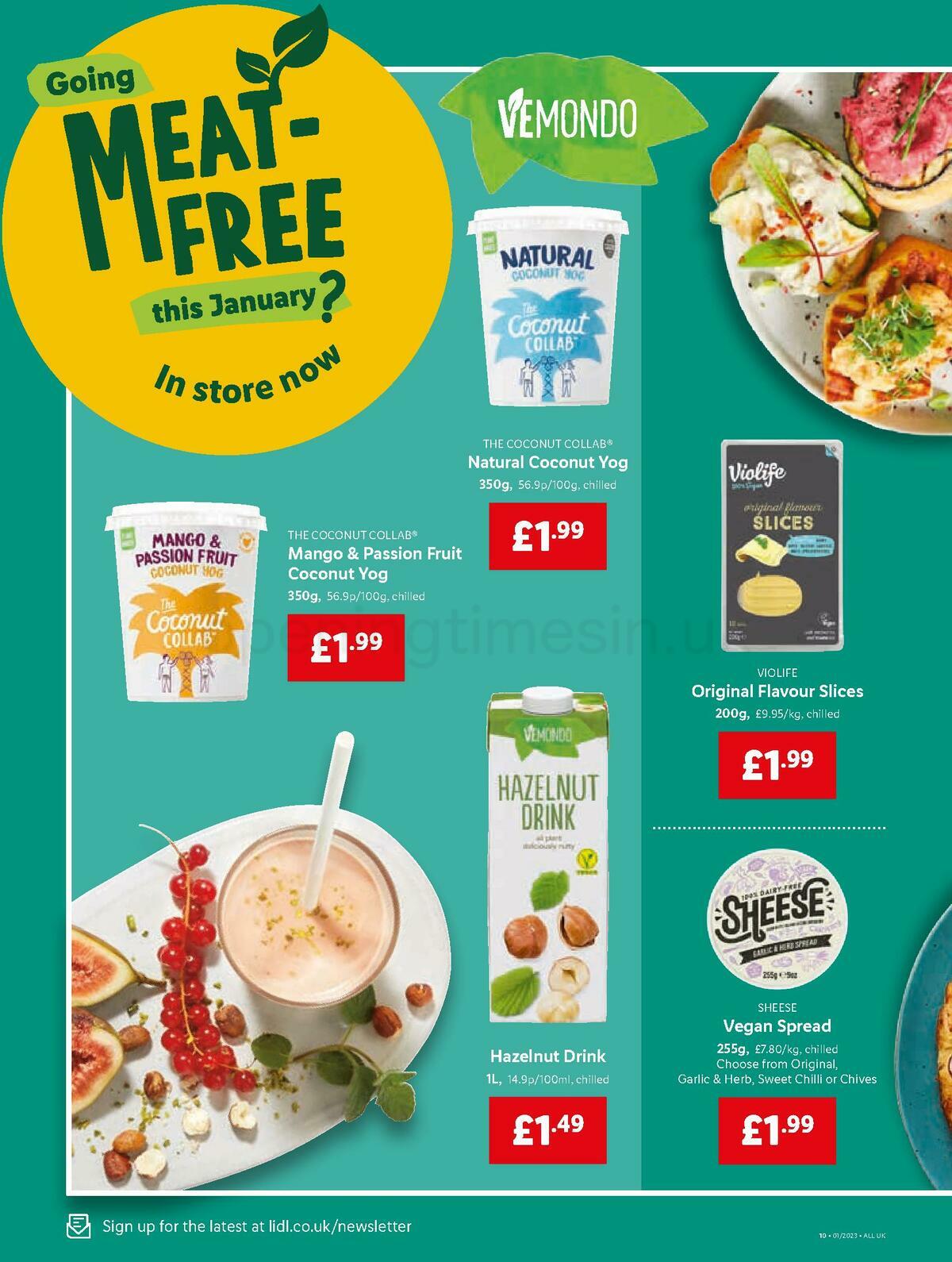 LIDL Offers from 5 January