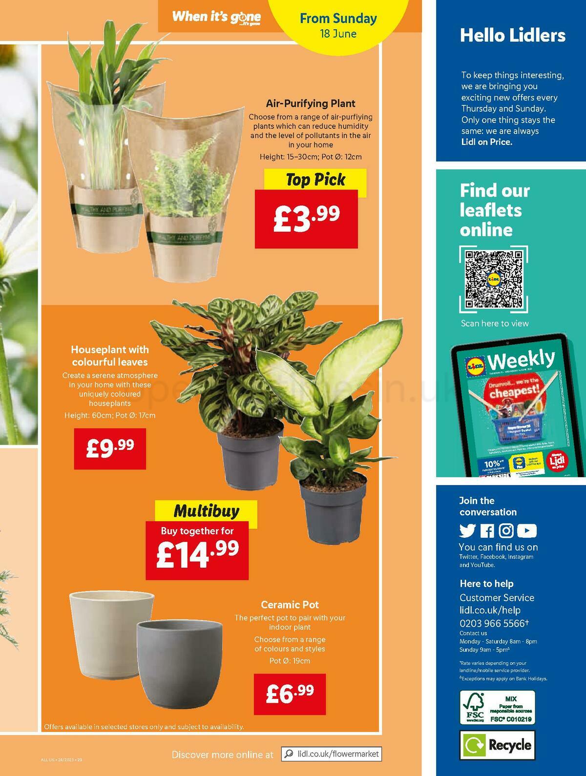 LIDL Offers from 15 June