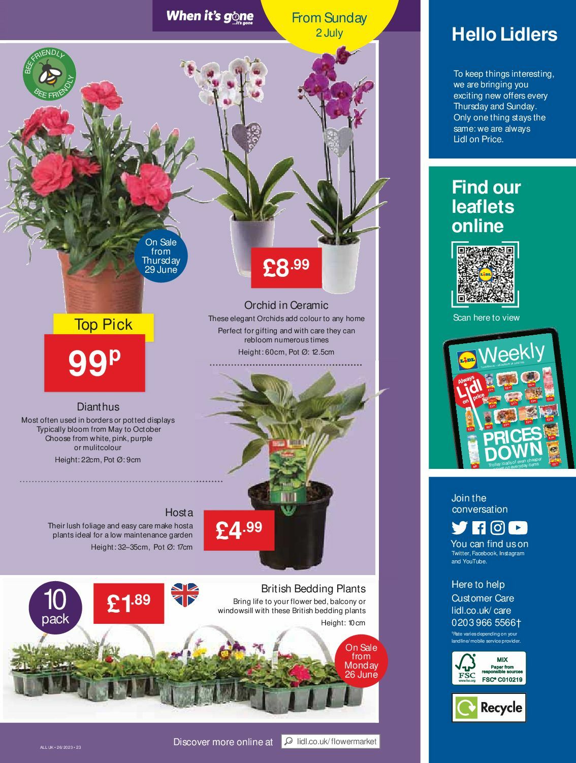 LIDL Offers from 29 June