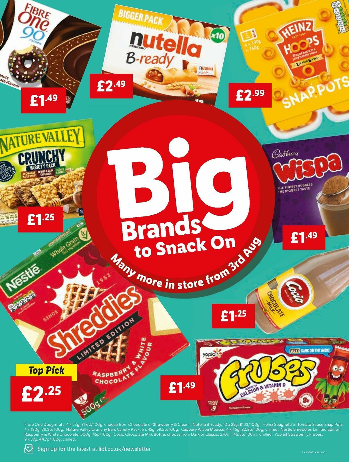 LIDL Offers from 3 August