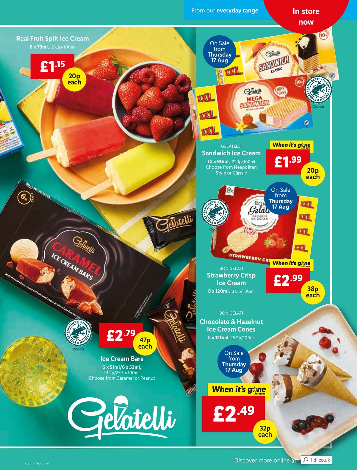 LIDL Offers from 17 August