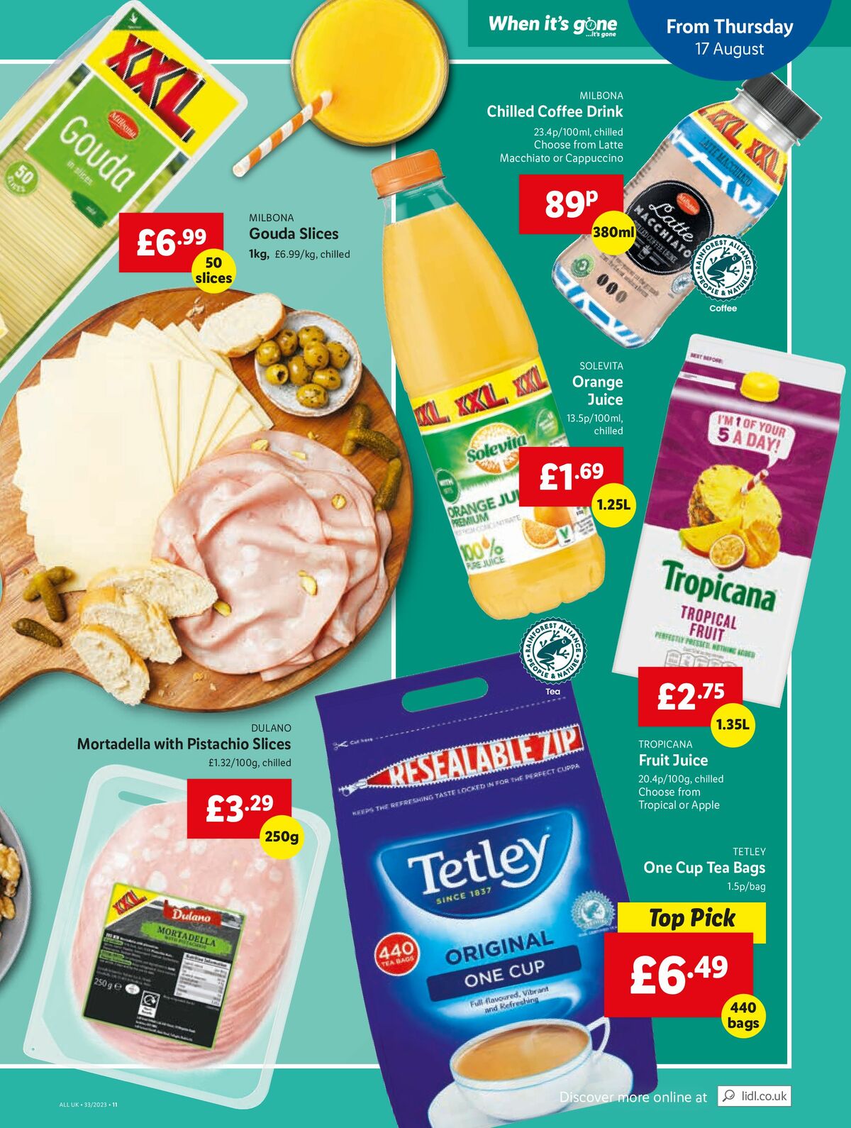 LIDL Offers from 17 August