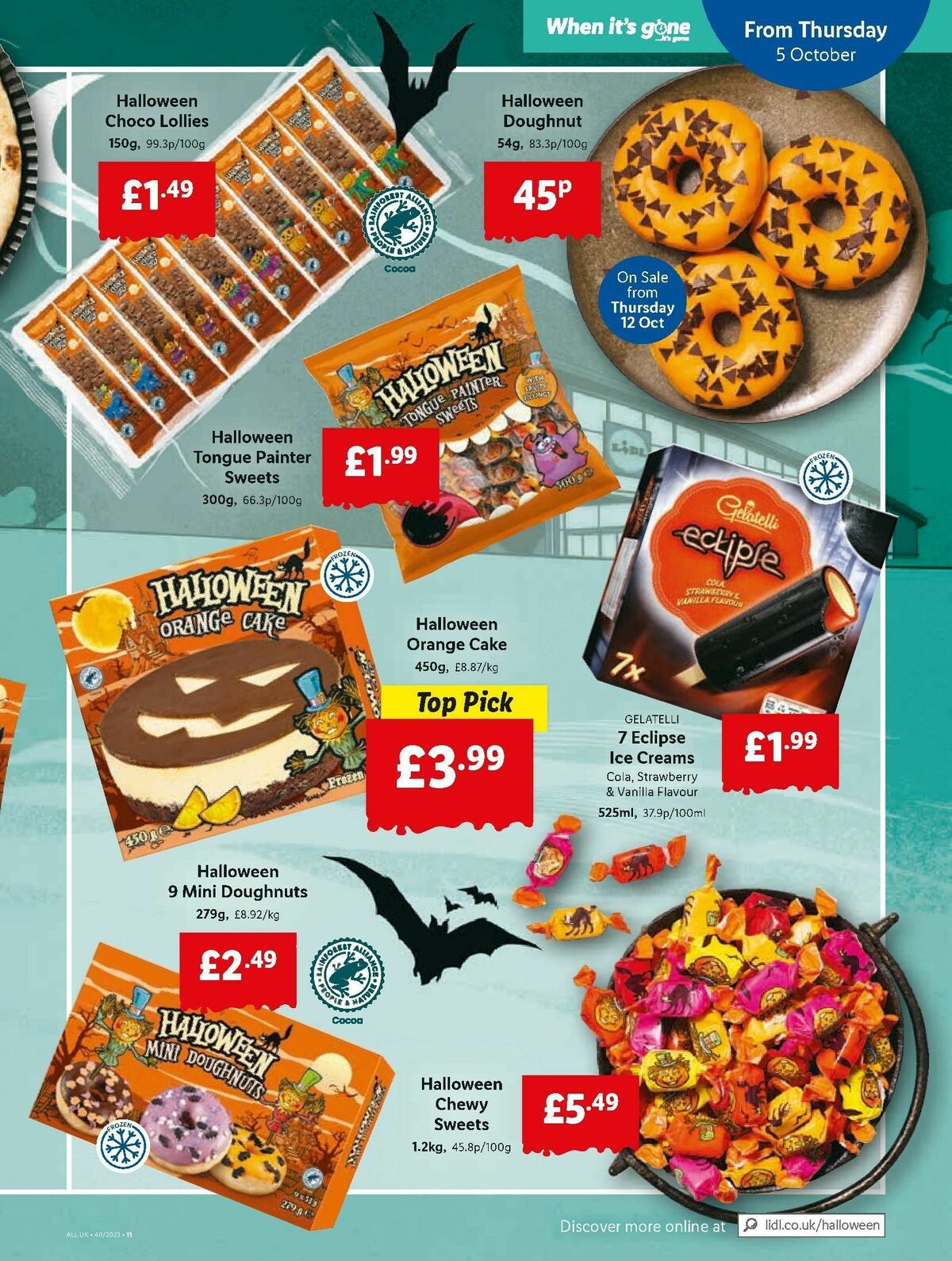 LIDL Offers from 5 October