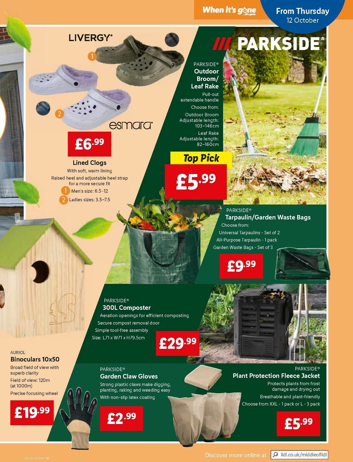 LIDL Offers from 12 October