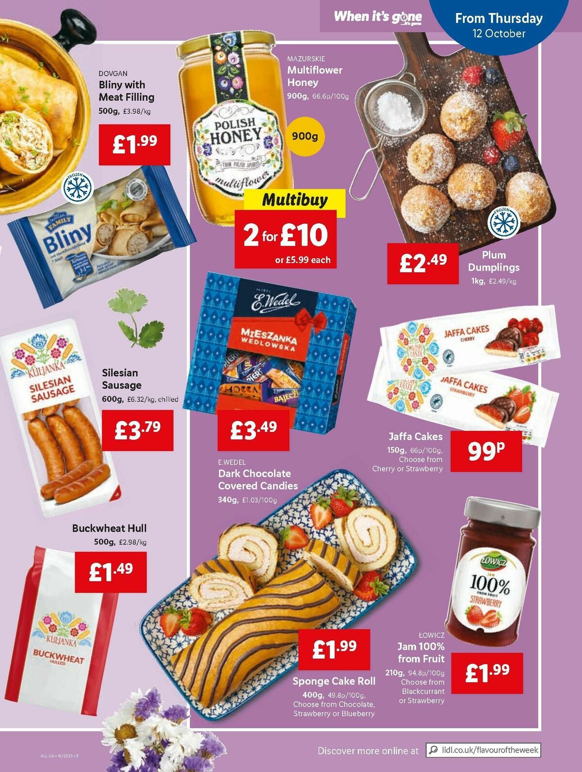 LIDL Offers from 12 October