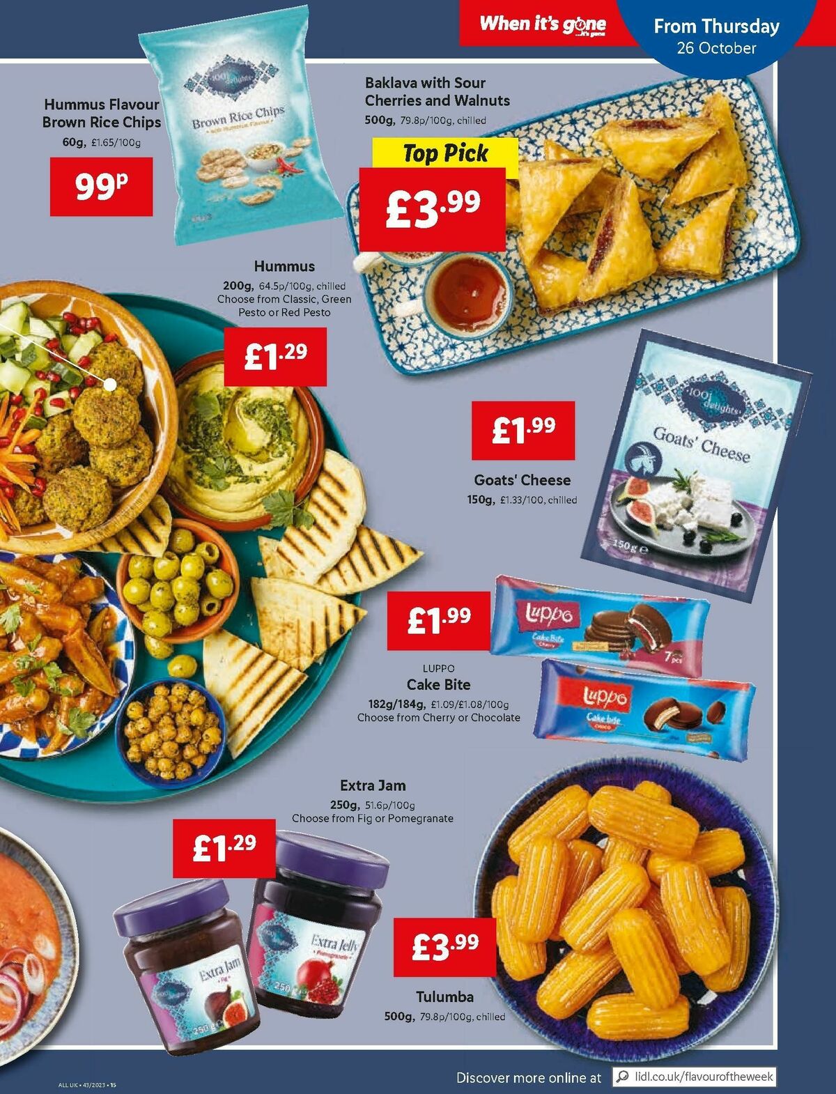 LIDL Offers from 26 October