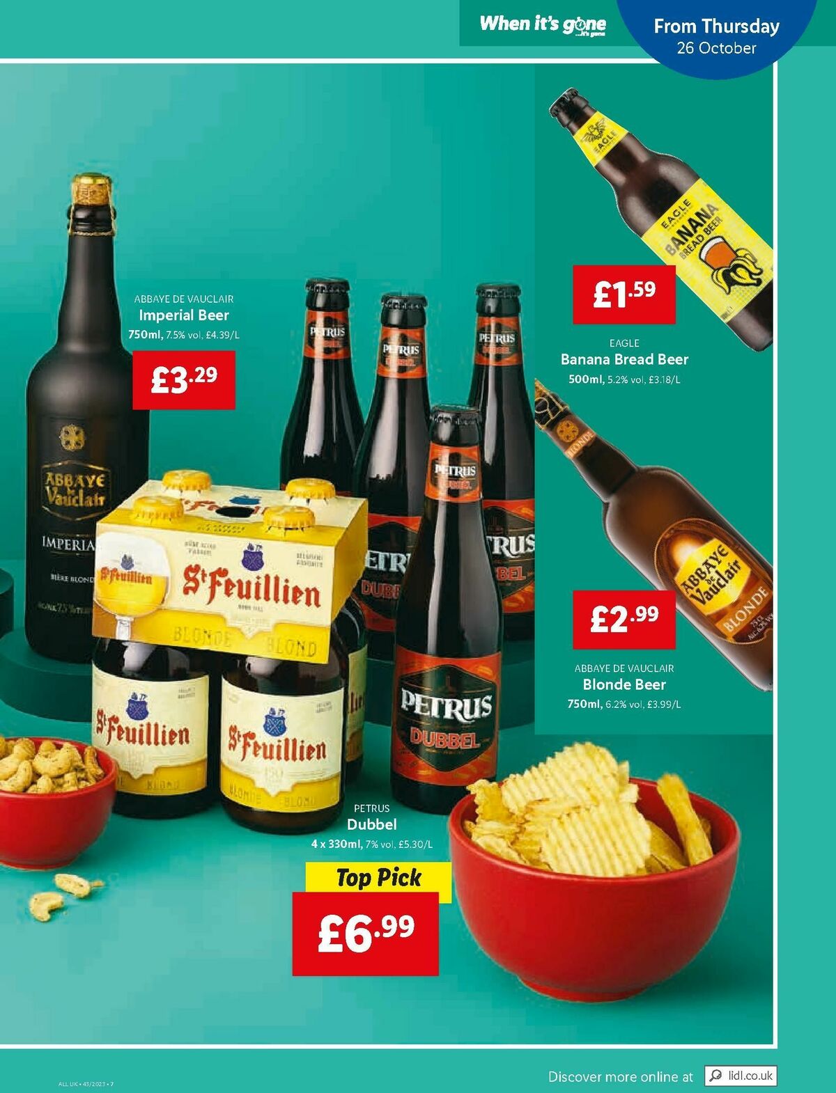 LIDL Offers from 26 October