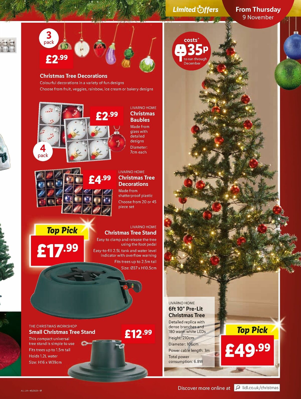 LIDL Offers from 9 November