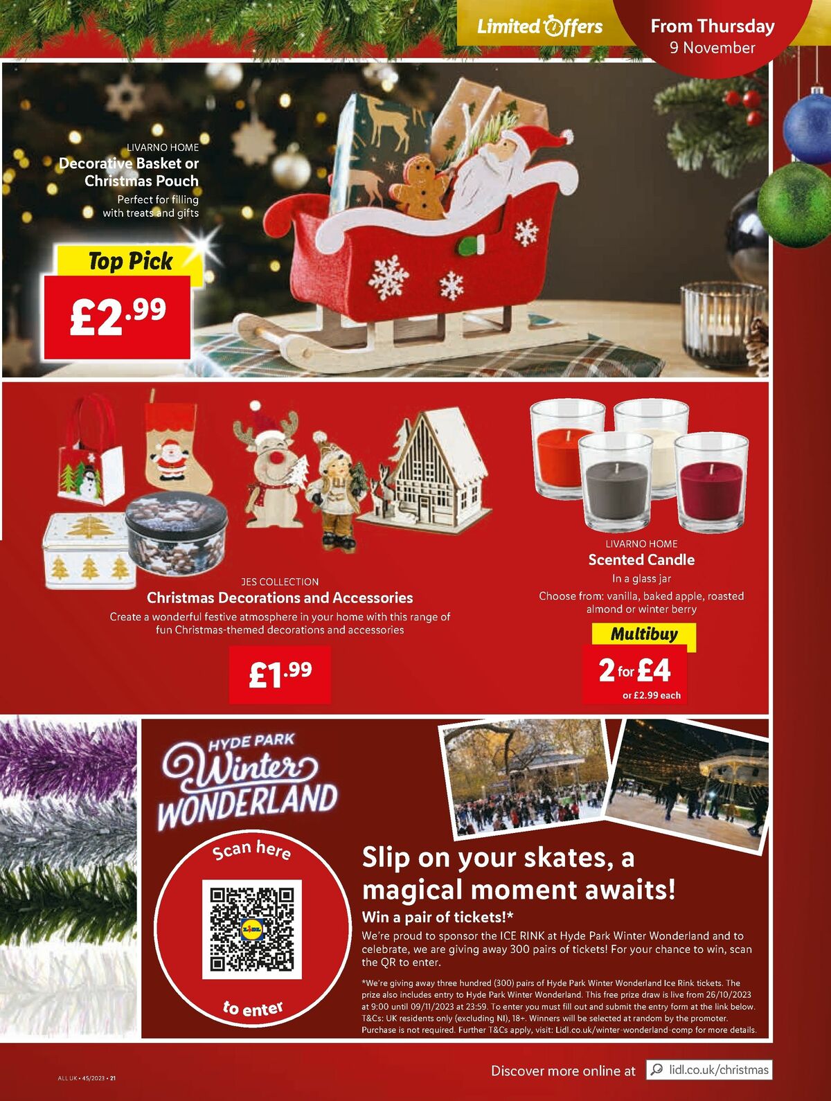 LIDL Offers from 9 November