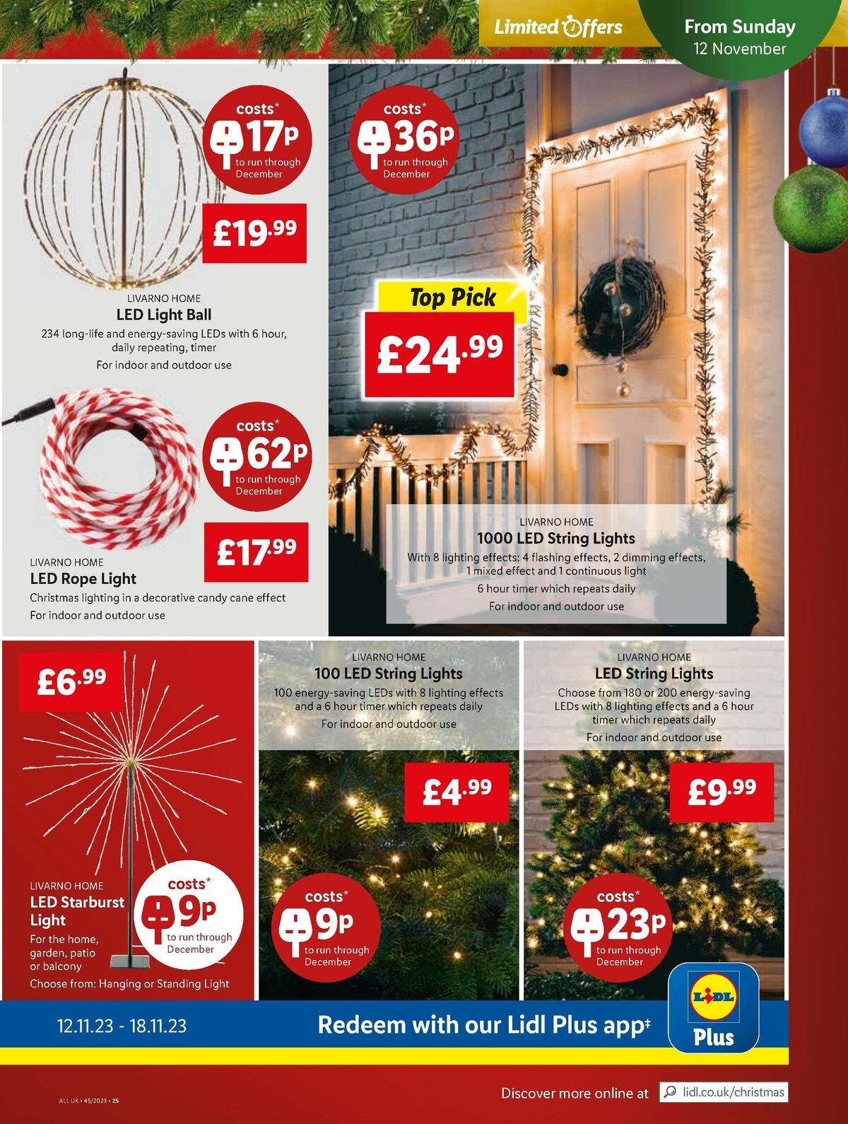 LIDL Offers from 9 November