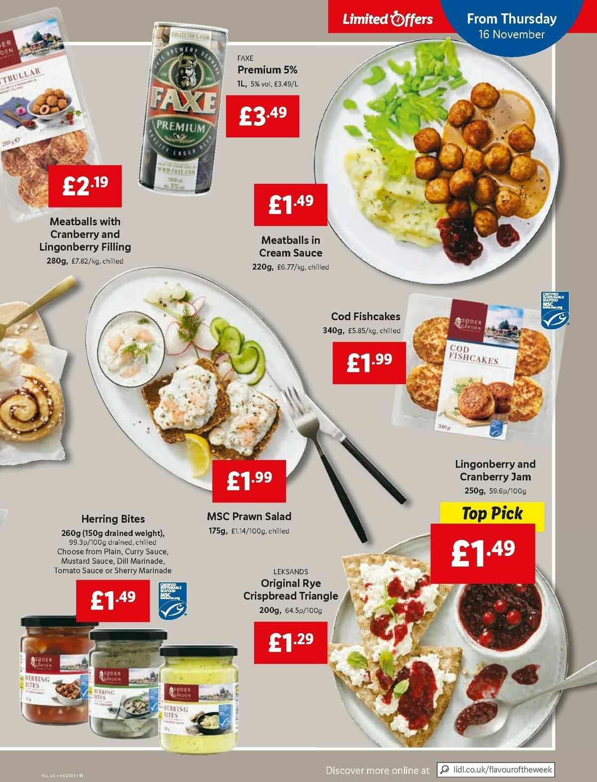 LIDL Offers from 16 November