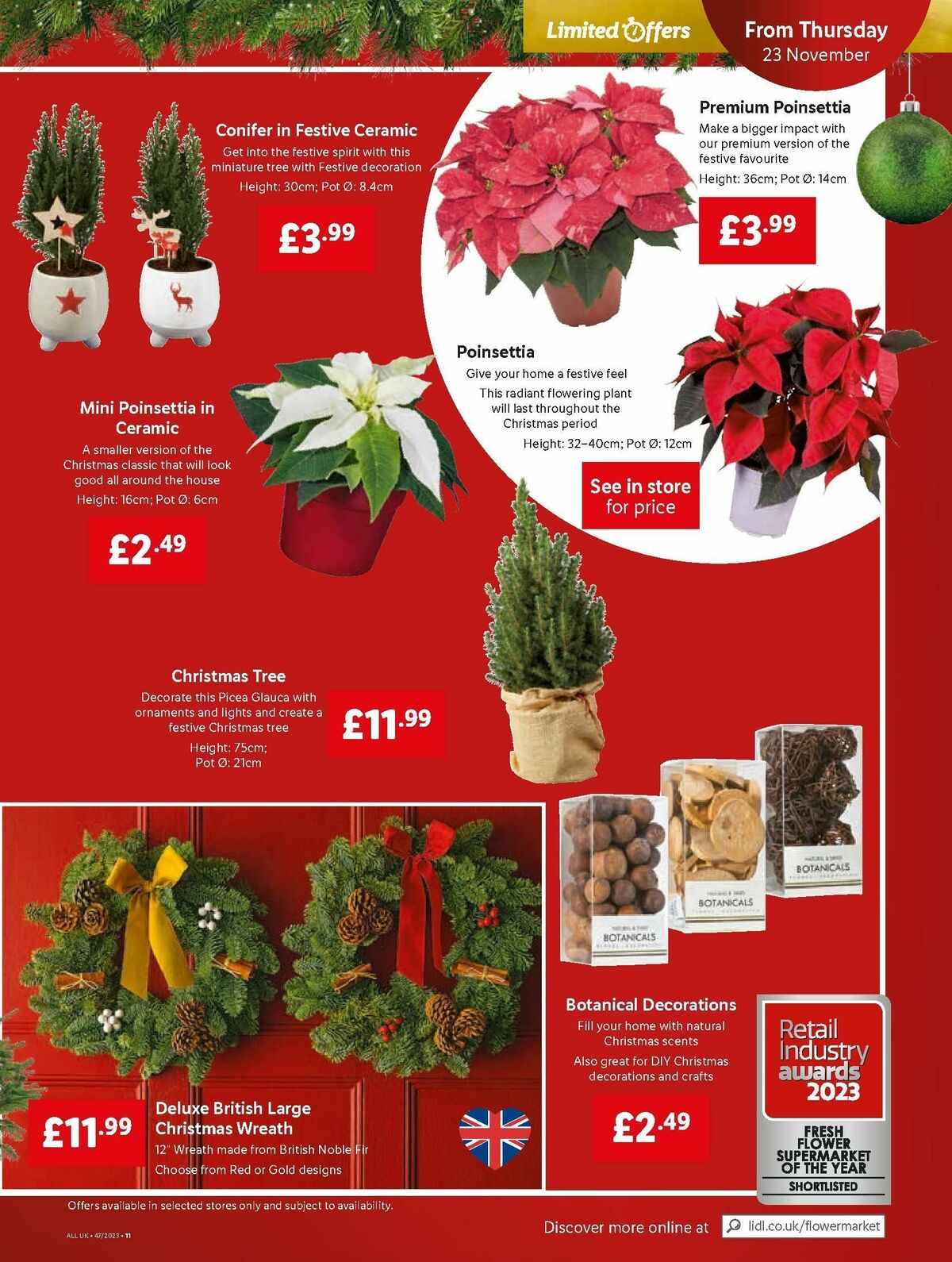 LIDL Offers from 23 November