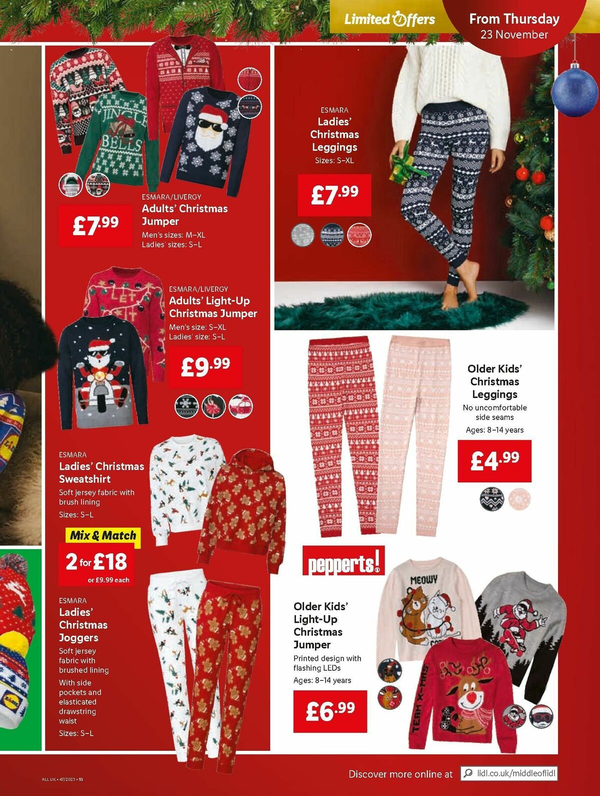 LIDL Offers from 23 November