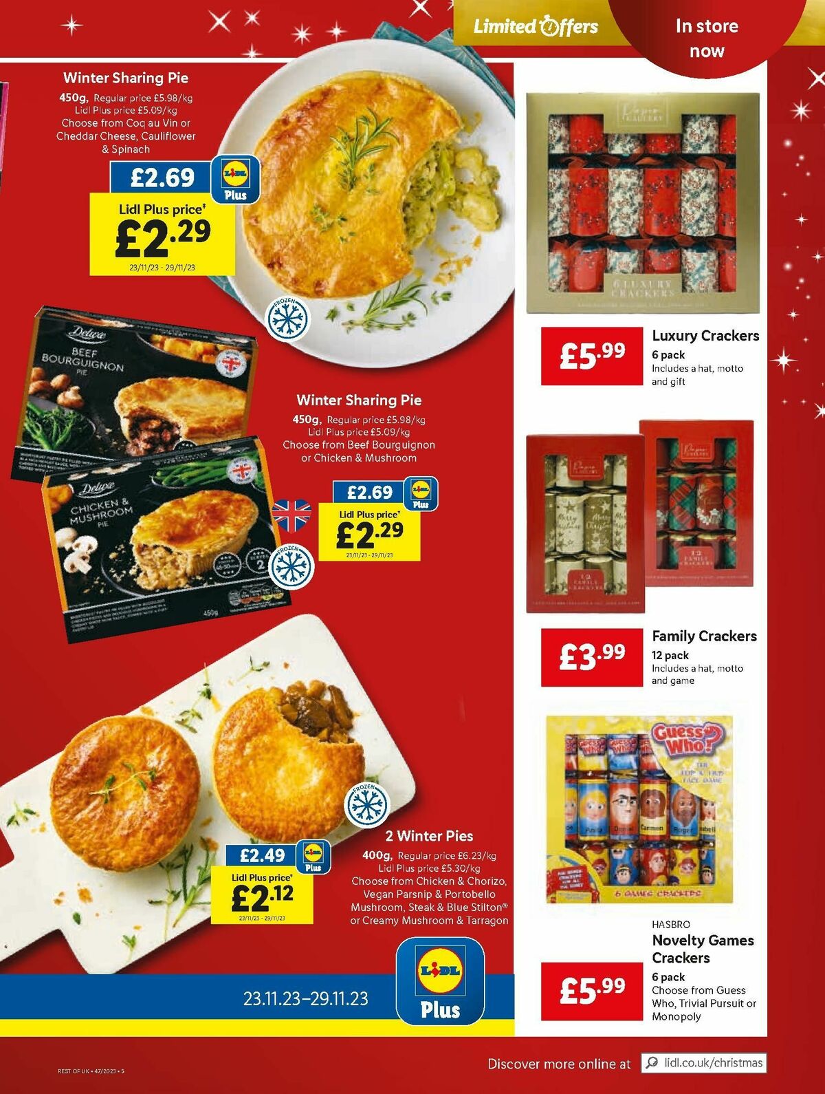 LIDL Offers from 23 November