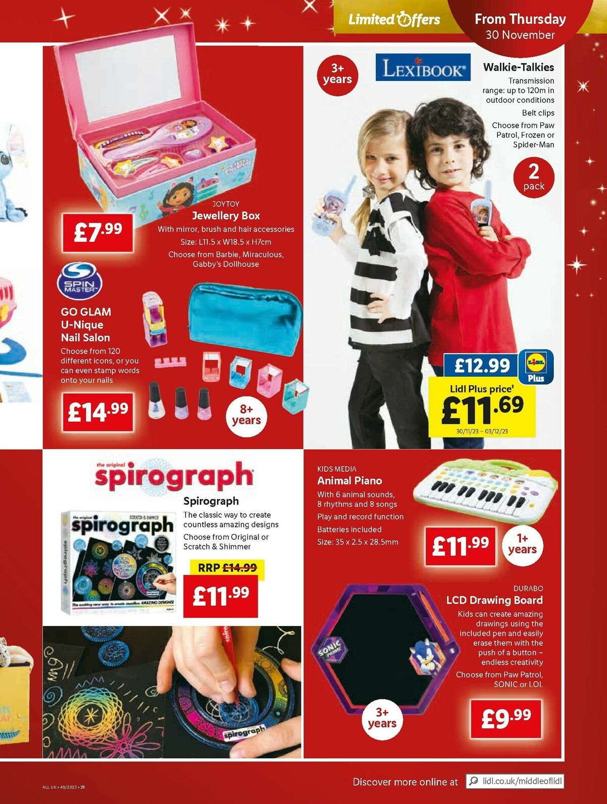 LIDL Offers from 30 November