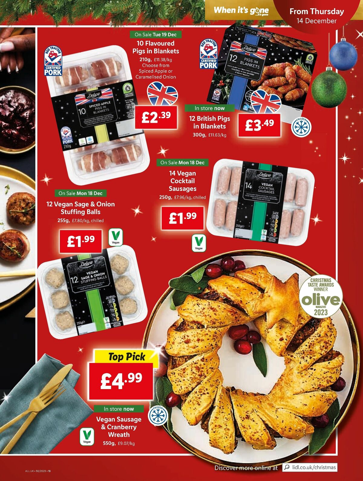 LIDL Offers from 14 December