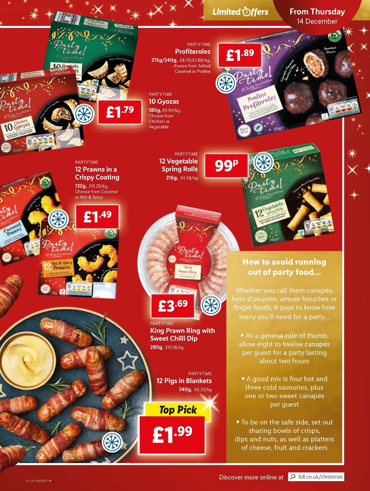 LIDL Offers from 14 December