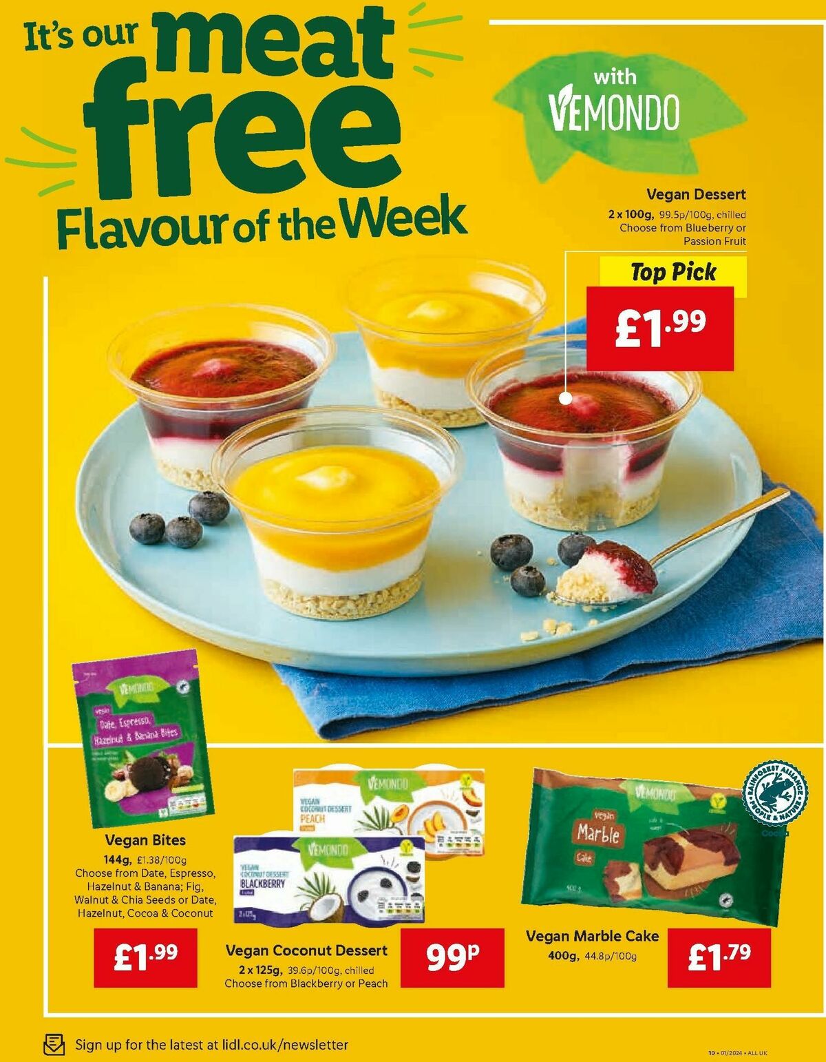 LIDL Offers from 4 January