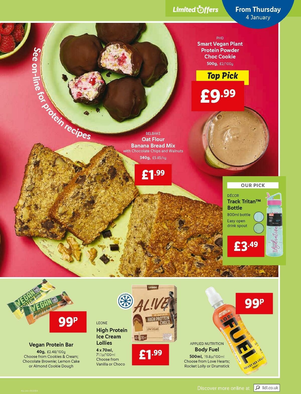 LIDL Offers from 4 January