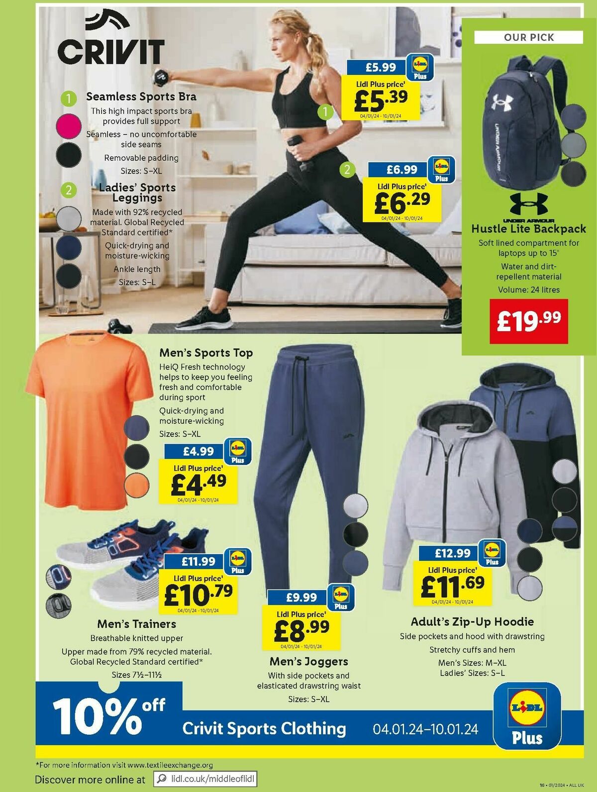 LIDL Offers from 4 January