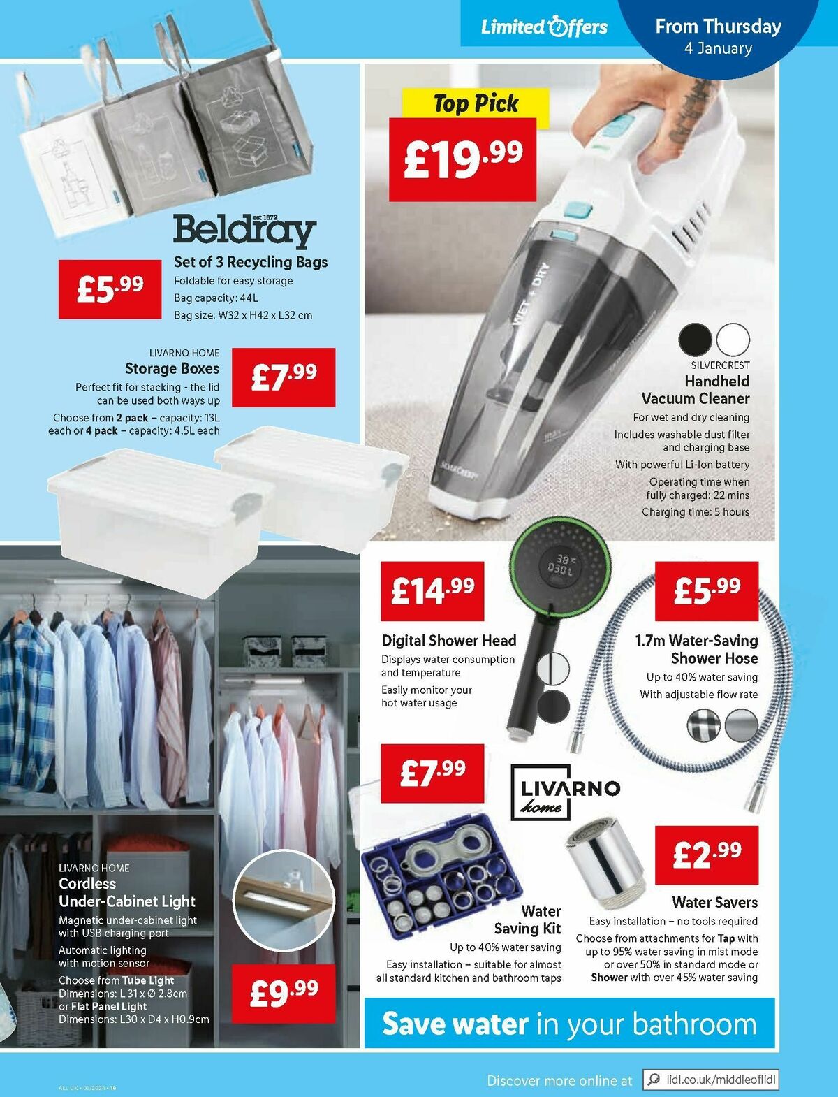 LIDL Offers from 4 January