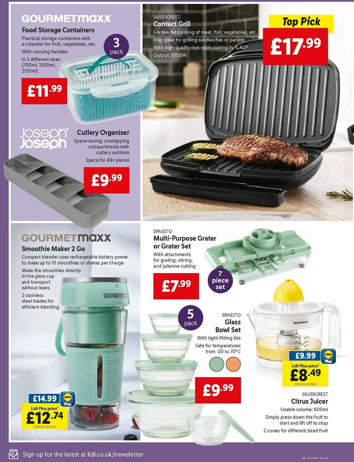 LIDL Offers from 4 January