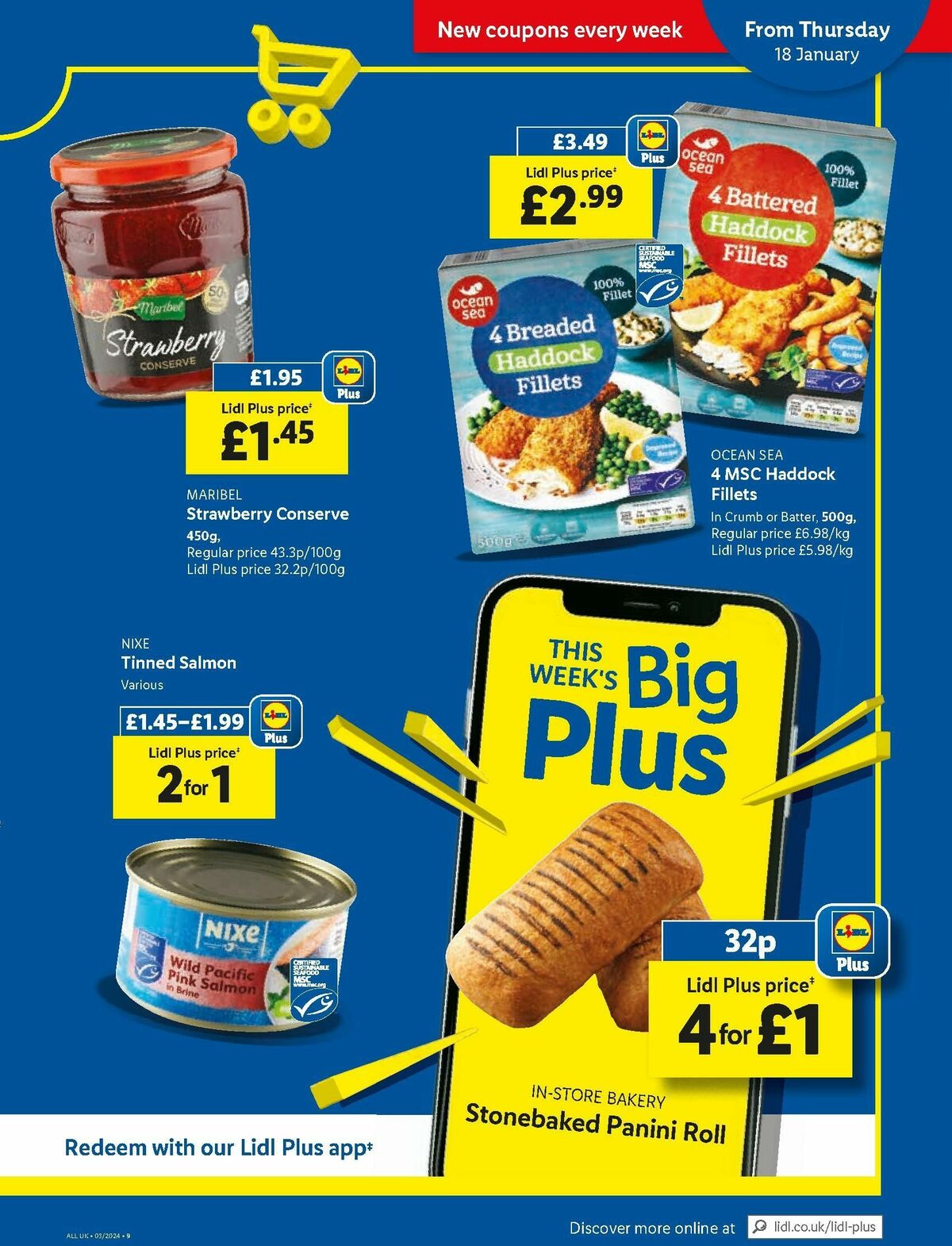 LIDL Offers from 18 January