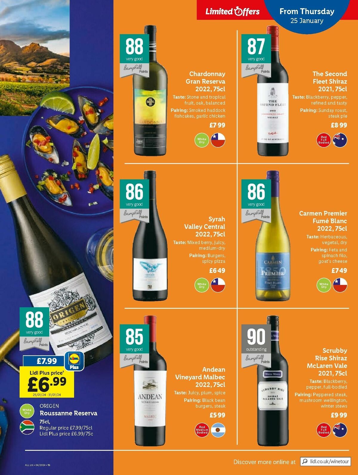 LIDL Offers from 25 January