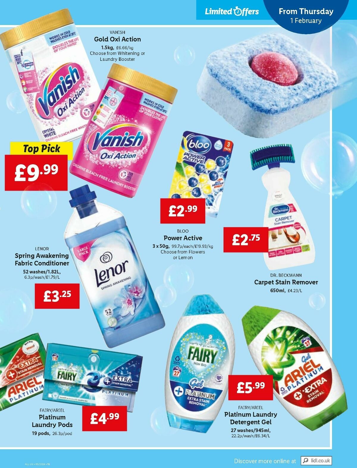 LIDL Offers from 1 February