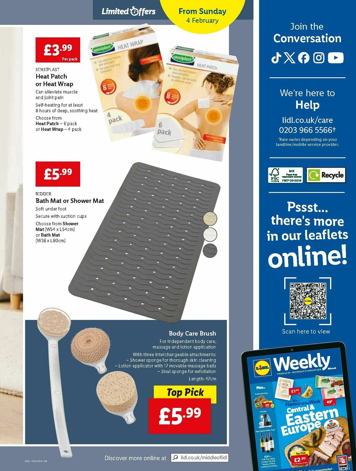 LIDL Offers from 1 February